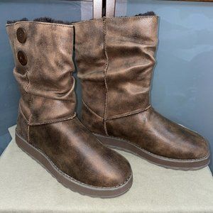 Skechers Vintage Keepsakes 2.0 Upland #44613 Chocolate Casual Boots Womens 8